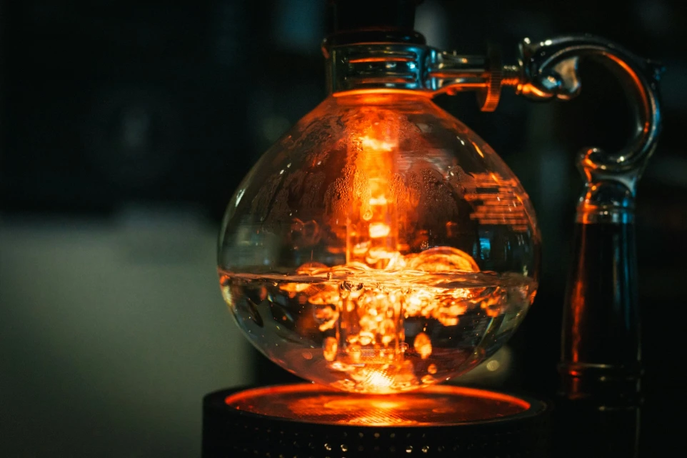 clear glass container